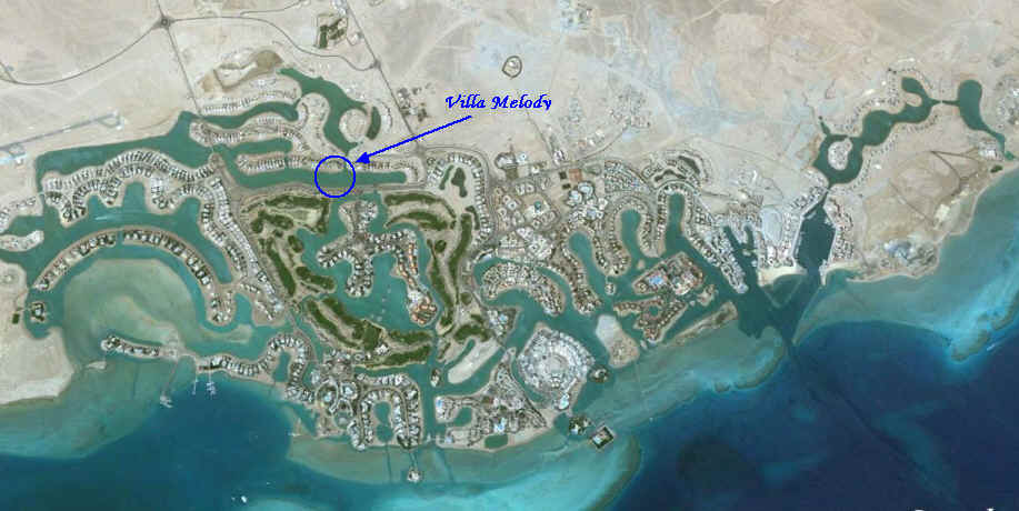 El Gouna and Villa Melody