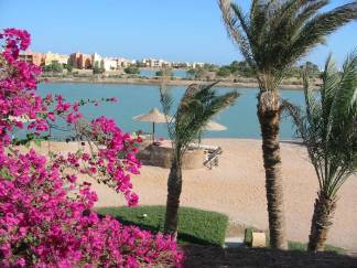 View to lagoon